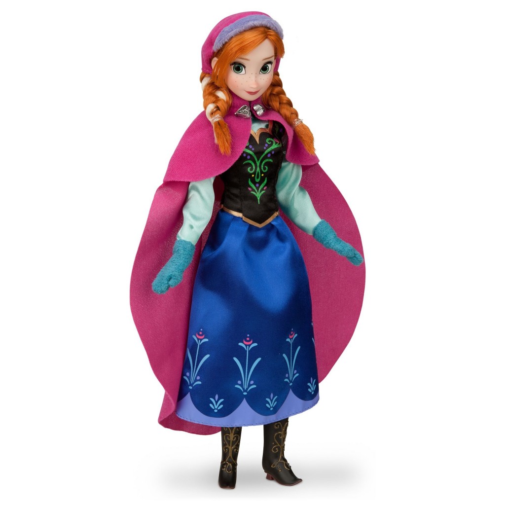 Disney Frozen Anna of Arendelle Doll 12" Mattel Authentic Frozen Classic Anna 