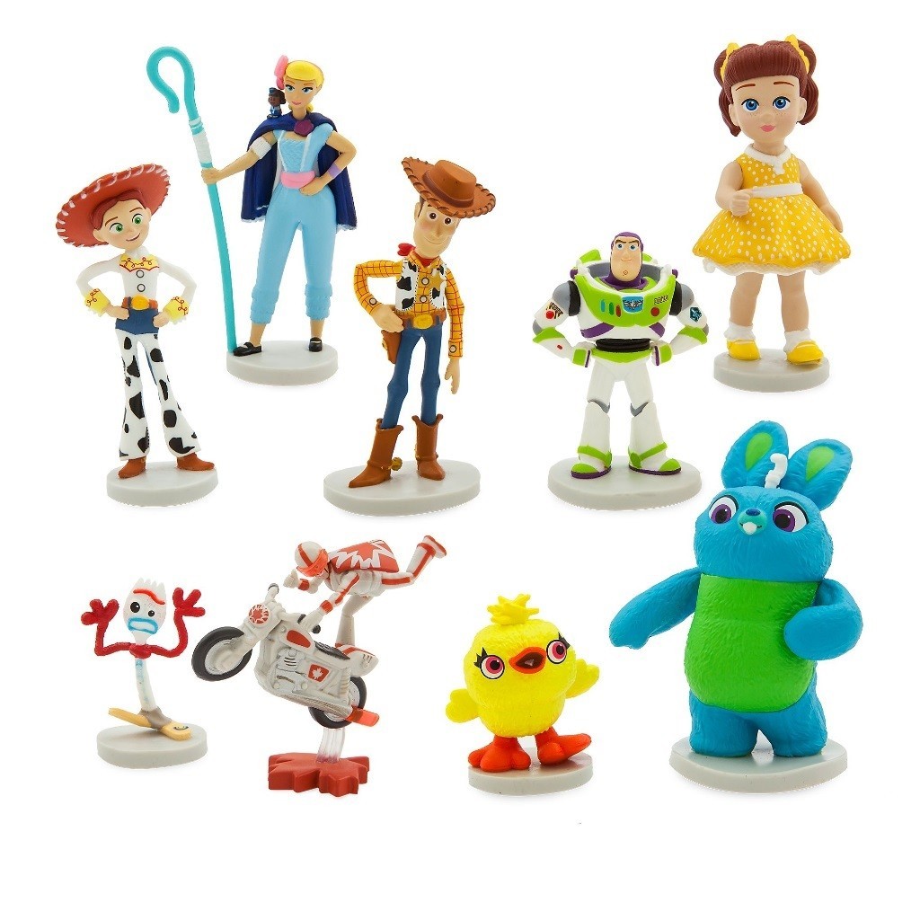 Disney Store Toy Story 4 MEGA FIGURINA 19 Pezzo Playset 