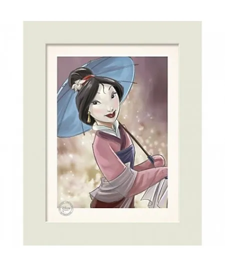Mulan limited edition painting Disney Store Disney Store - 1