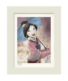 Mulan limited edition painting Disney Store Disney Store - 1