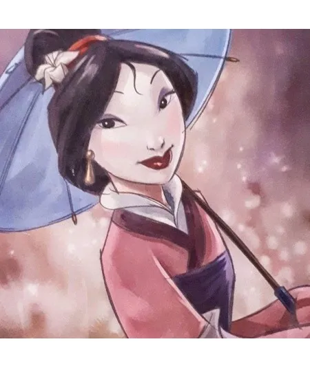 Peinture Mulan en édition limitée Disney Store Disney Store - 2