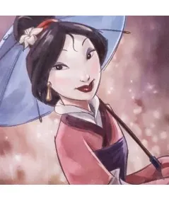 Limitowana edycja obrazu Mulan Disney Store Disney Store - 2