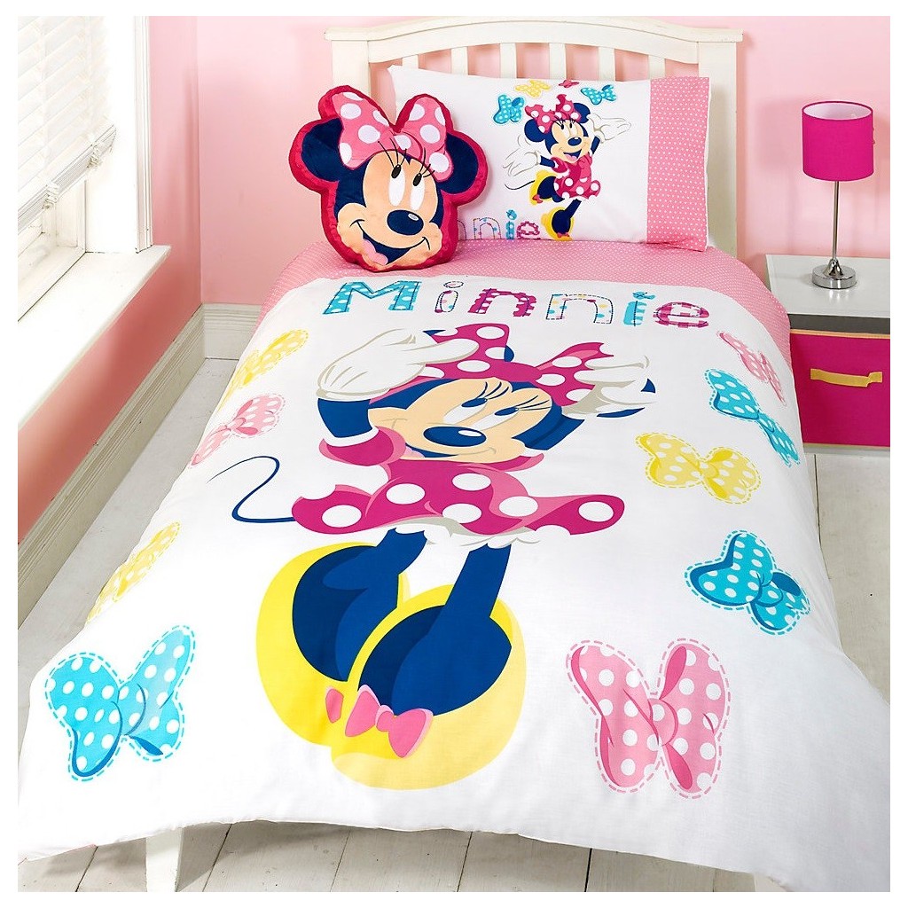 Mickey Minnie Mouse Duvet Cover Set, Minnie Mouse Duvet Cover