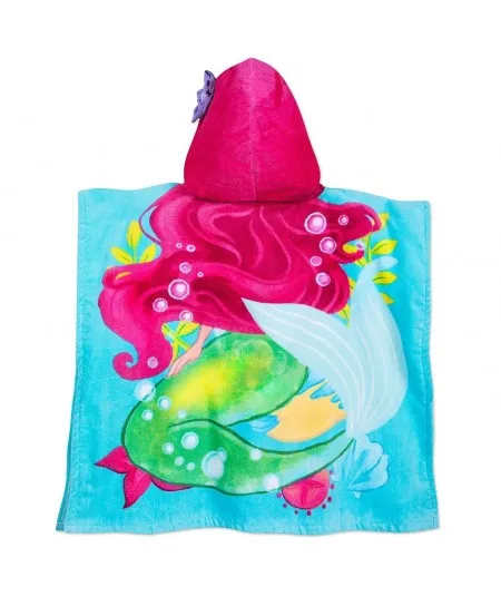 Kleine Meerjungfrau Ariel Strandponcho-Bademantel für kleine Mädchen Disney Store Disney Store - 3