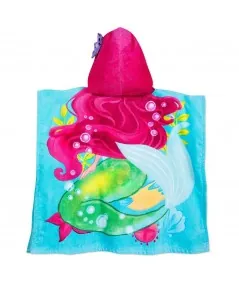 Albornoz poncho de playa para niña Sirenita Ariel Disney Store Disney Store - 3