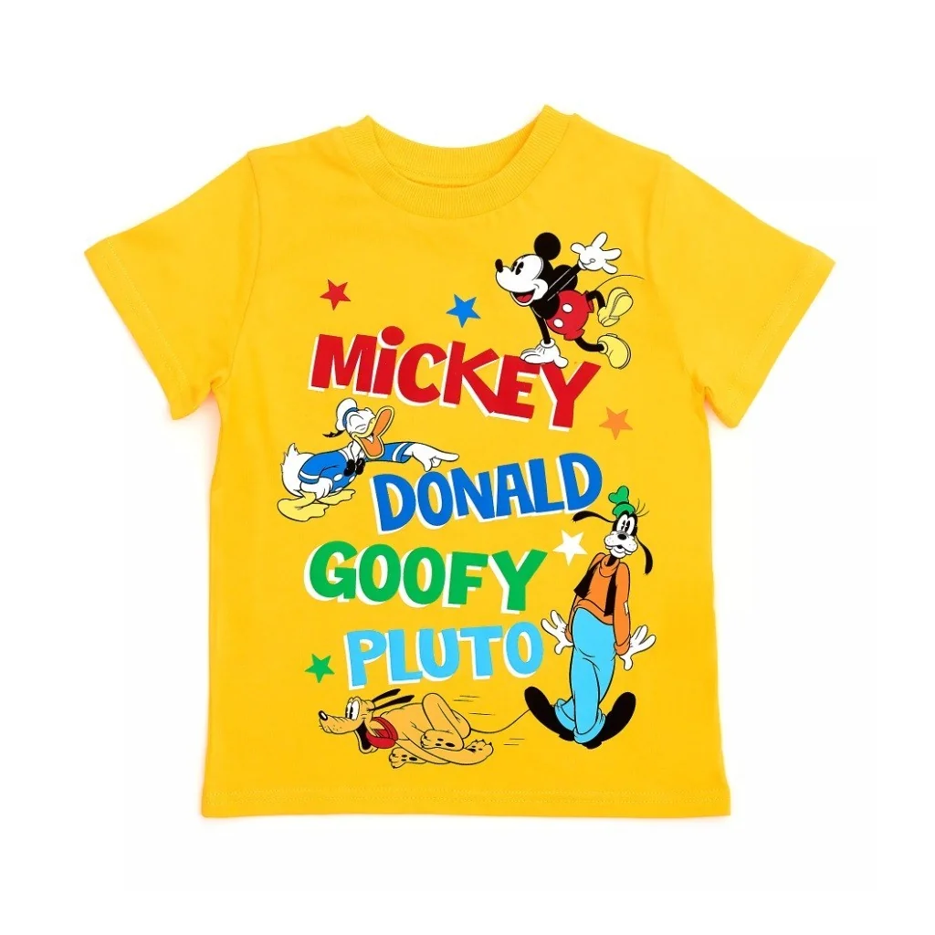 Dziecięcy t-shirt z Myszką Miki i Kaczorem Donaldem Disney Store Disney Store - 1