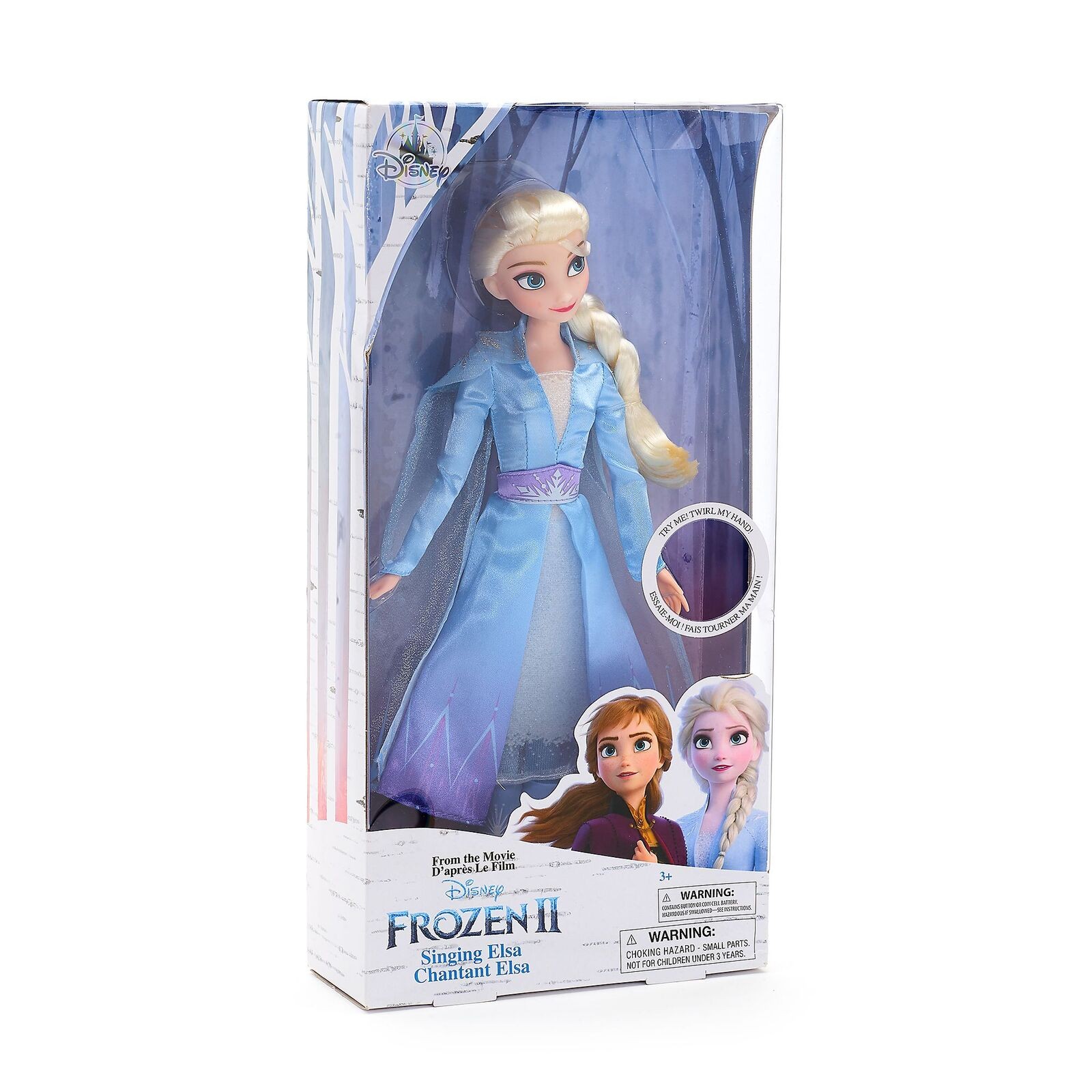 climax Conscious quarter Disney Store Elsa Frozen Singing Doll