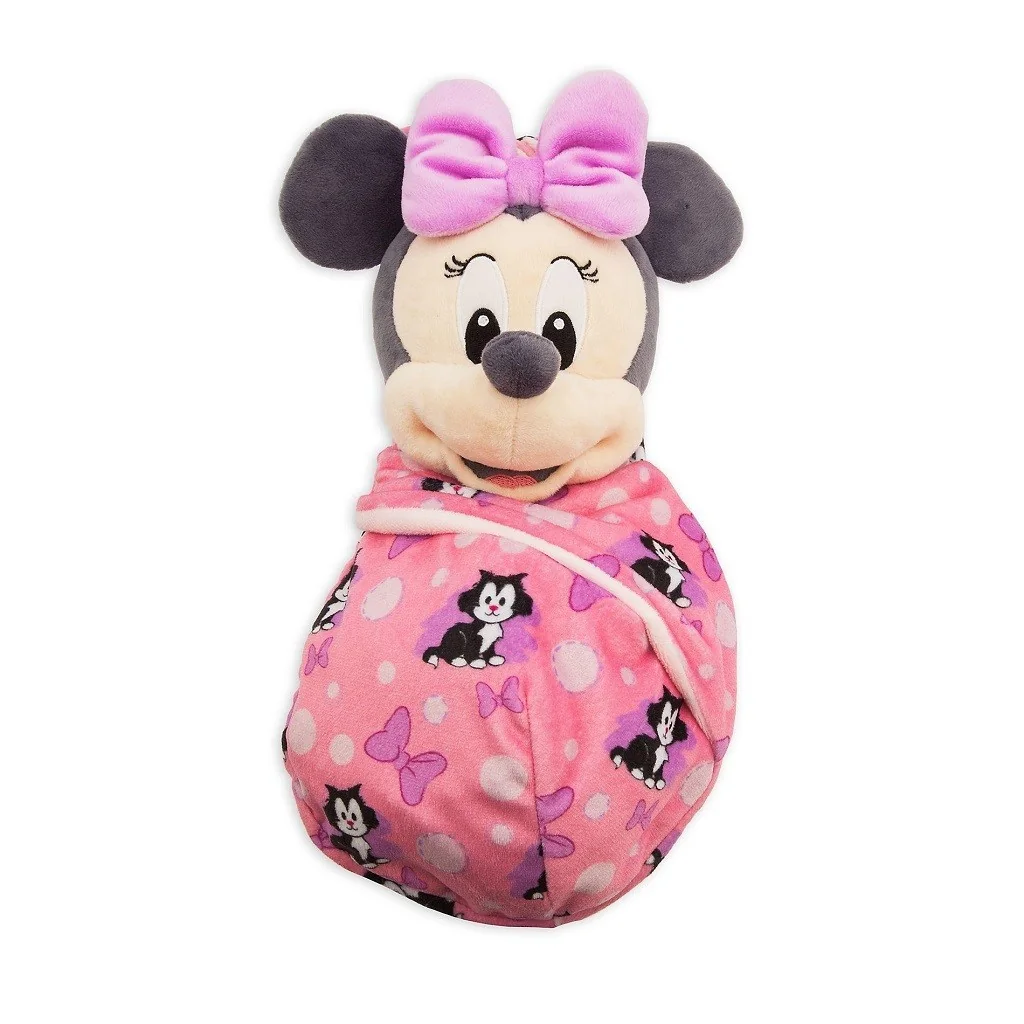Peluche bébé Minnie avec couverture Disney Store Disney Store - 1