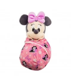 Peluche bébé Minnie avec couverture Disney Store Disney Store - 1