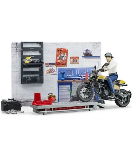 Officina motociclette Ducati Scrambler Full Throttle 62102 Bruder Bruder - 2