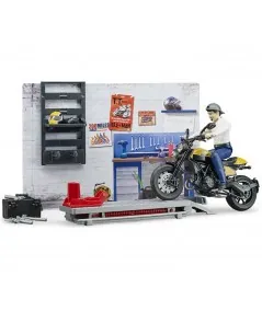 Officina motociclette Ducati Scrambler Full Throttle 62102 Bruder Bruder - 2