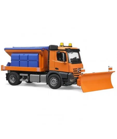 Scattered truck and snow sweep MB Arocs 03685 Bruder Bruder - 1