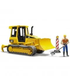 Ciągnik gąsienicowy spychacz CAT 02443 Bruder Bruder - 3