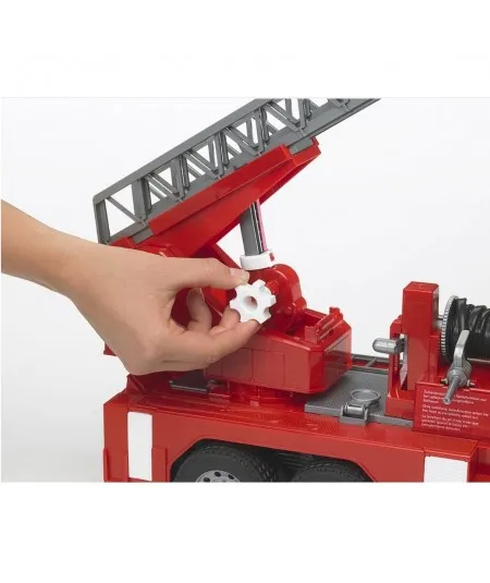 Wóz strażacki MAN TGA 02771 ze światłami i dźwiękami Bruder Bruder - 3