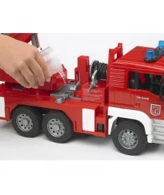 Camión de bomberos MAN TGA 02771 con luces y sonidos Bruder Bruder - 4