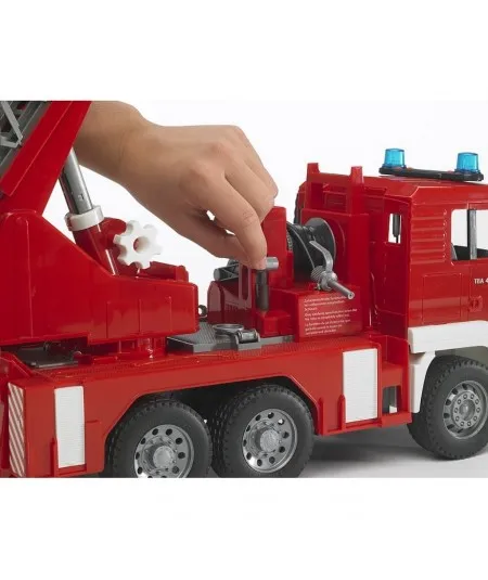 MAN TGA 02771 fire engine with lights and sounds Bruder Bruder - 5