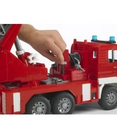 Camión de bomberos MAN TGA 02771 con luces y sonidos Bruder Bruder - 5
