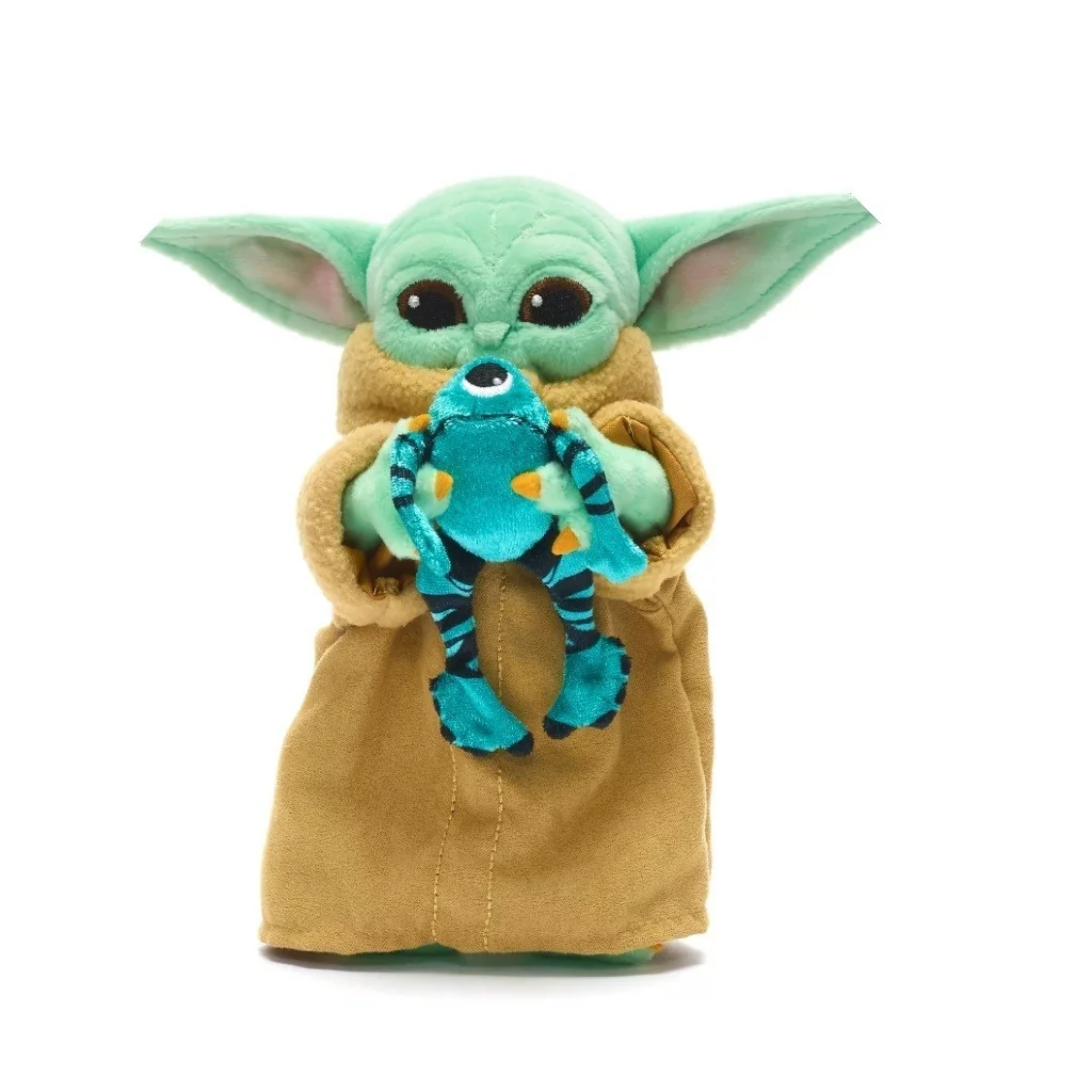 Pluszowy Mandalorianin Mini Yoda z żabą marki Sorgan Star Wars Disney Store Disney Store - 1