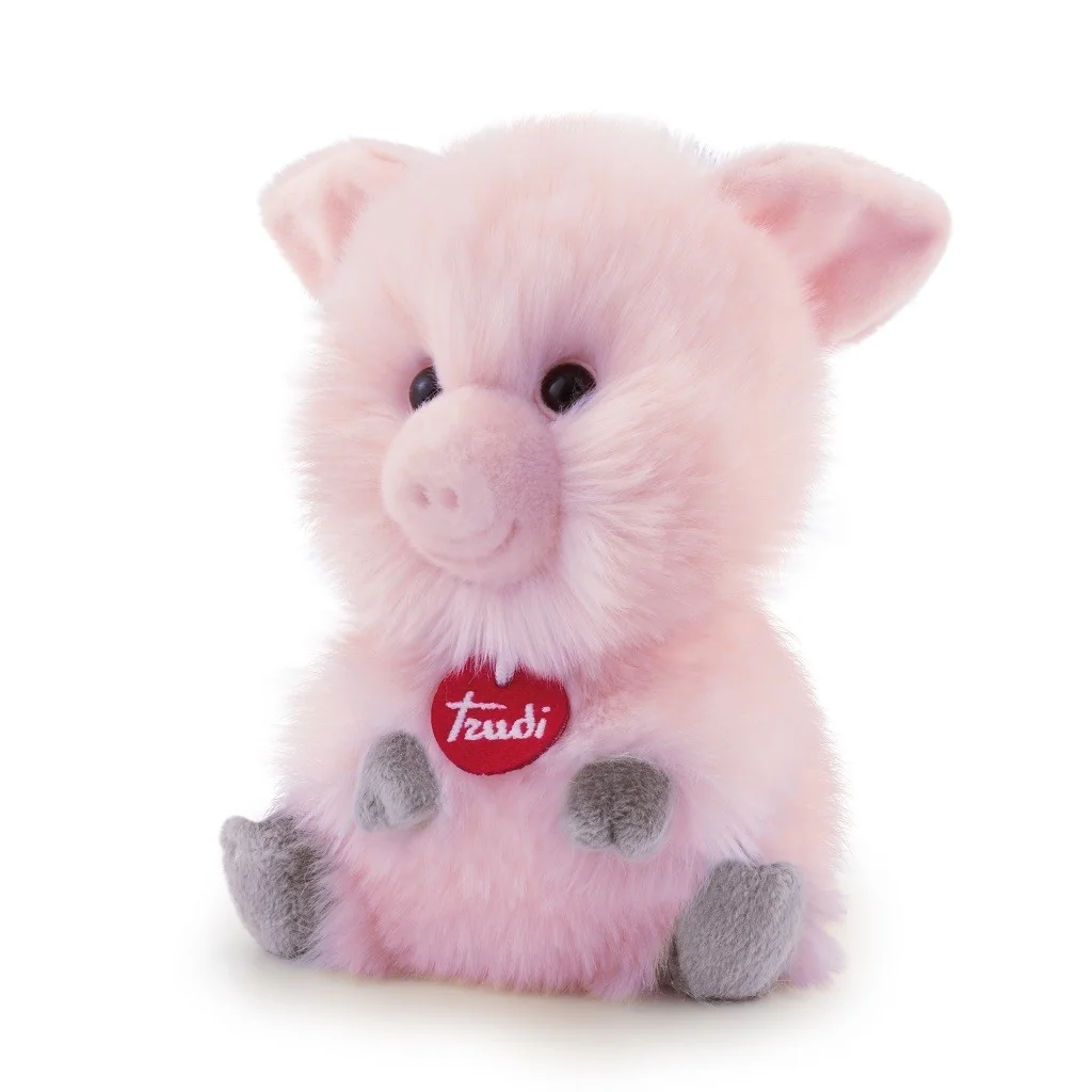 Peluche fluffy maiale 29196 Trudi Trudi - 1