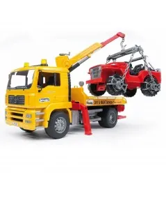Camion remorque et Jeep 02750 Bruder Bruder - 1