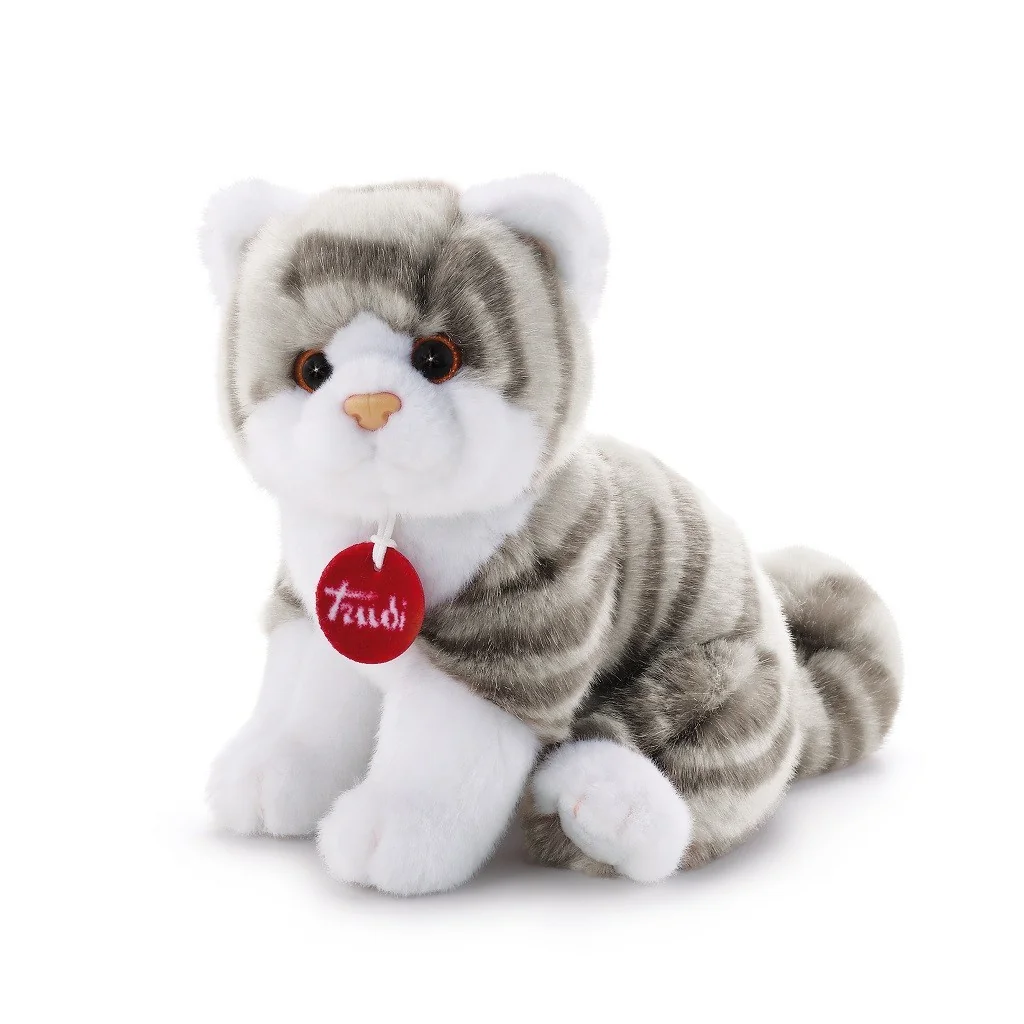 Peluche classico taglia S gatto Brad tigrato 20851 Trudi Trudi - 1