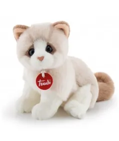 Plush classic size S cat Brad white/beige 20872 Trudi Trudi - 1