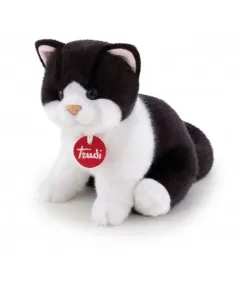 Plüschtier klassische Größe S Katze Brad weiß/schwarz 21040 Trudi Trudi - 1