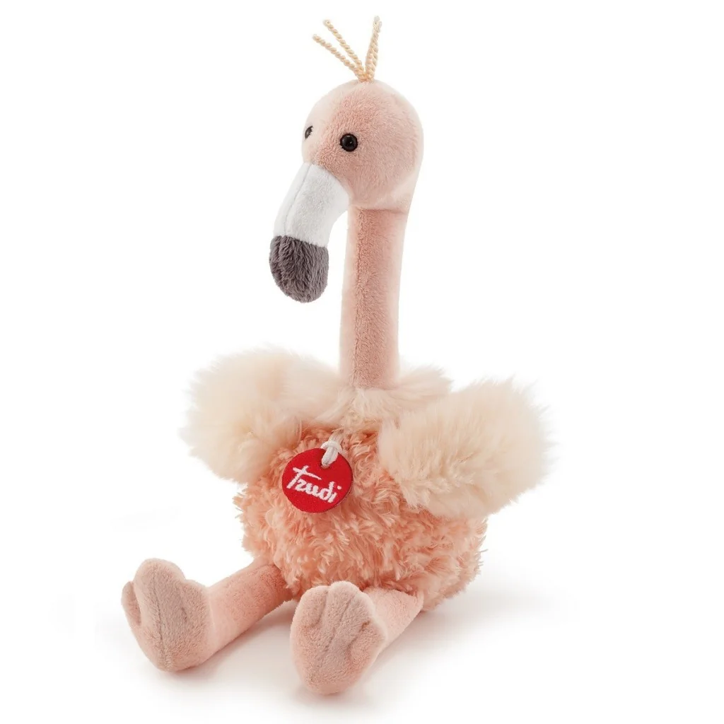 Peluche curlys flamingo size S 19277 Trudi Trudi - 1 Peluche curlys flamingo size S 19277 Trudi Trudi - 1