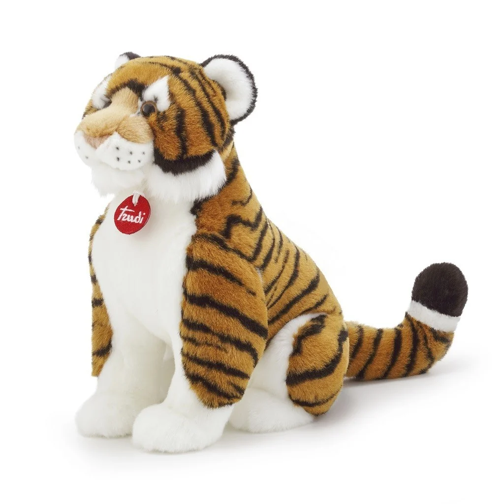 Peluche classique taille exotique M tigre Bruce 27137 Trudi Trudi - 1 Peluche classique taille exotique M tigre Bruce 27137 Trudi Trudi - 1