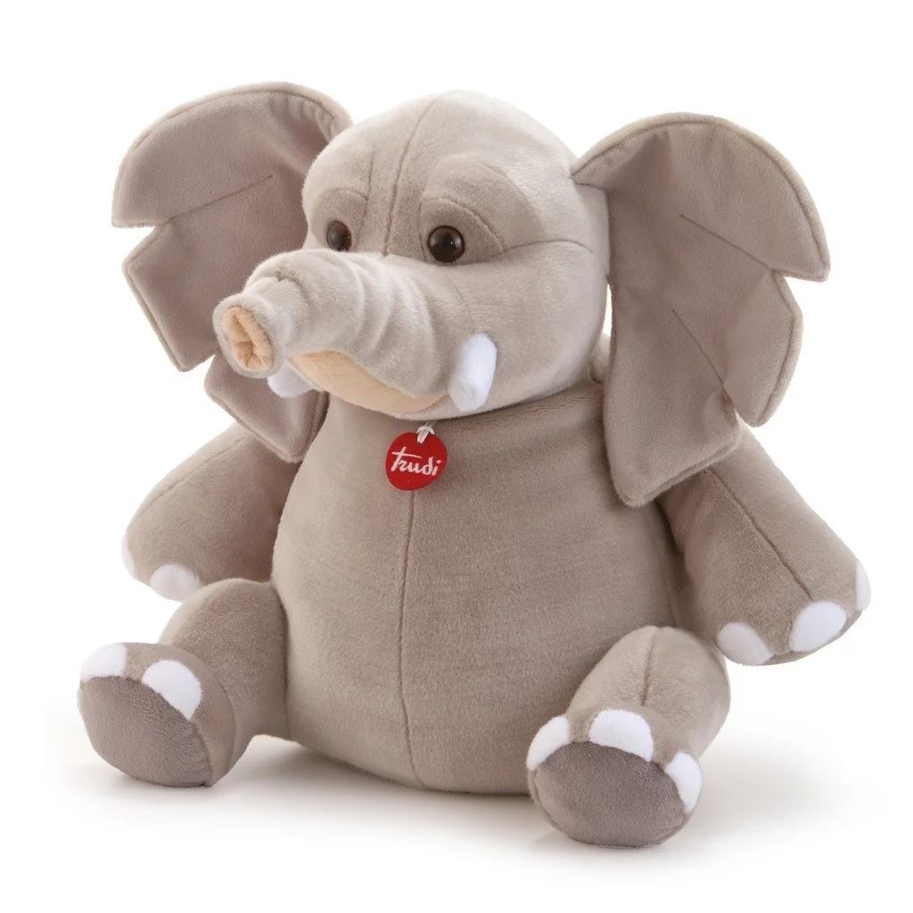 Peluche classique taille exotique XL éléphant Elio 27237 Trudi Trudi - 1