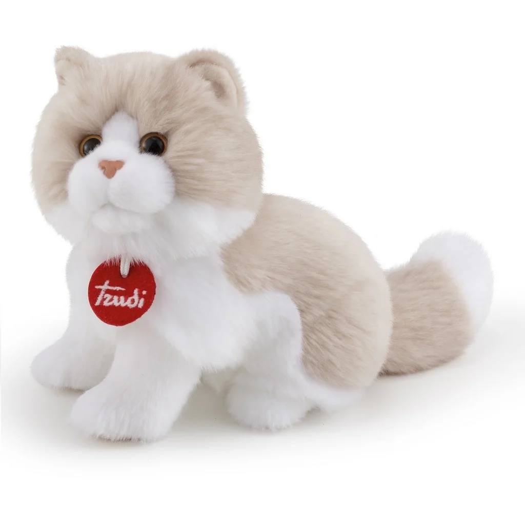 Peluche classico taglia S gatto Giada bianco 21036 Trudi Trudi - 1