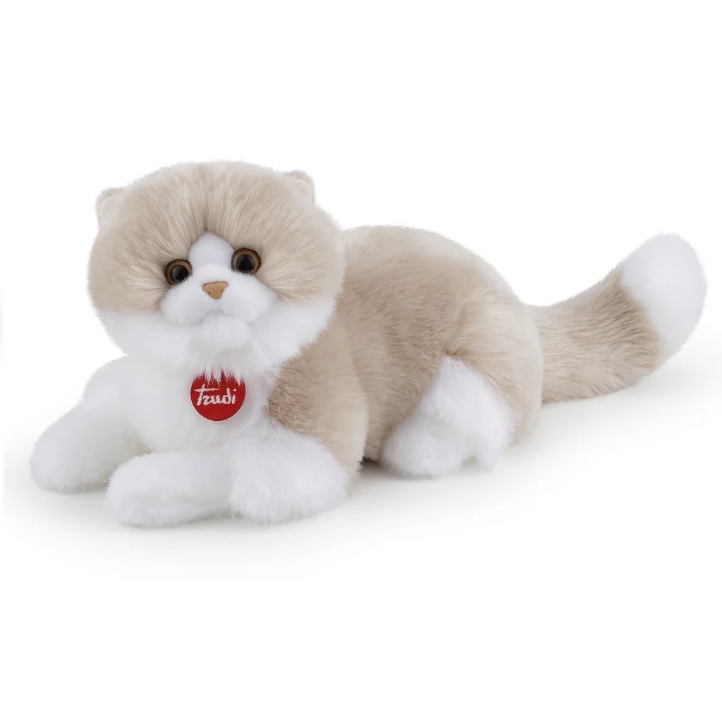 Peluche classique M chat Jade blanc 21037 Trudi Trudi - 1