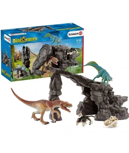 Coffret dinosaure avec grotte 41461 Schleich Schleich - 1