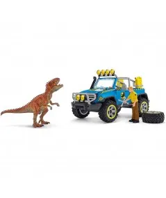 Set da gioco dinosauri con veicolo e recinto ‎41464 Schleich Schleich - 3