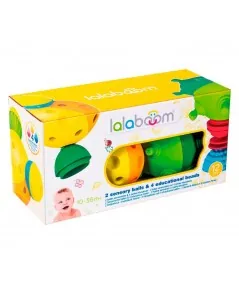 Set da gioco sfere sensoriali Lalaboom Lalaboom - 2