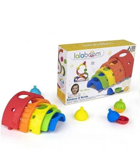 Ensemble de jeu arc-en-ciel Lalaboom Lalaboom - 1