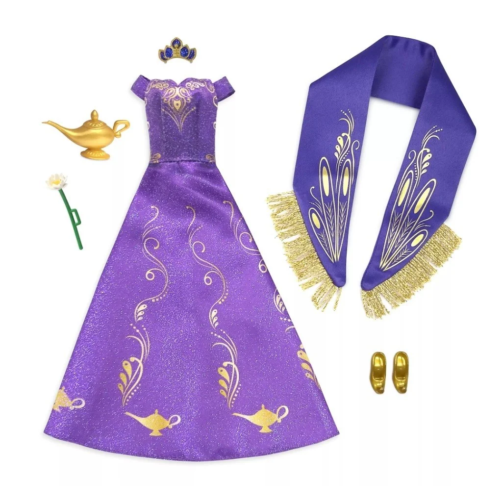 Set of accessories doll Jasmine Disney Store