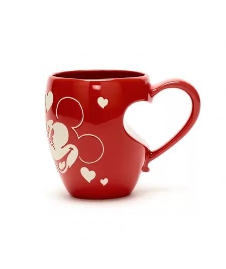 Große Mickey- und Minnie-Herztasse Disney Store Disney Store - 2