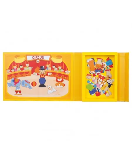 Magnetic circus wooden game 82844 Sevi Trudi Trudi by Sevi - 2