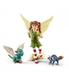 Marween Nugur et Piuh Bayala film 70581 coffret de jeu Schleich Schleich - 1