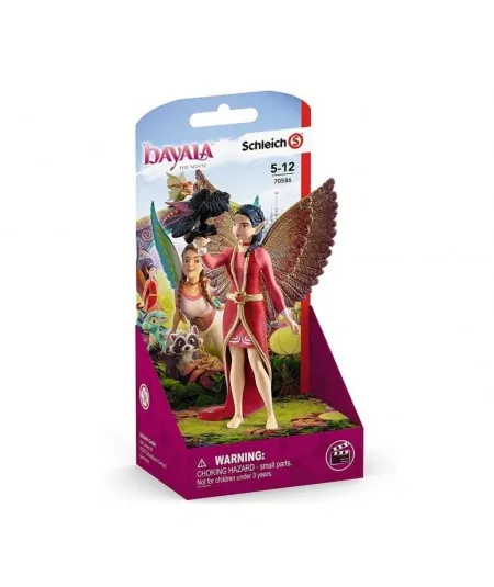 Figure Nuray with Crow Munyn Bayala movie 70586 Schleich Schleich - 2