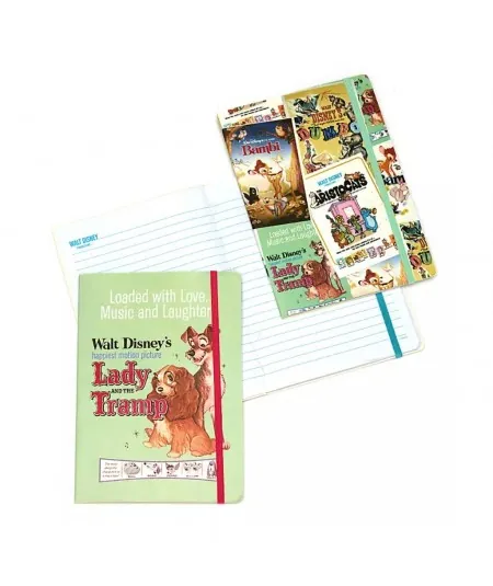 Set de 3 cuadernos tipo póster Classics Disney Store Disney Store - 2