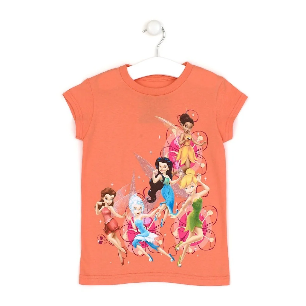 T-shirt dla dziewczynki z wróżką Tinkerbell Disney Store Disney Store - 1