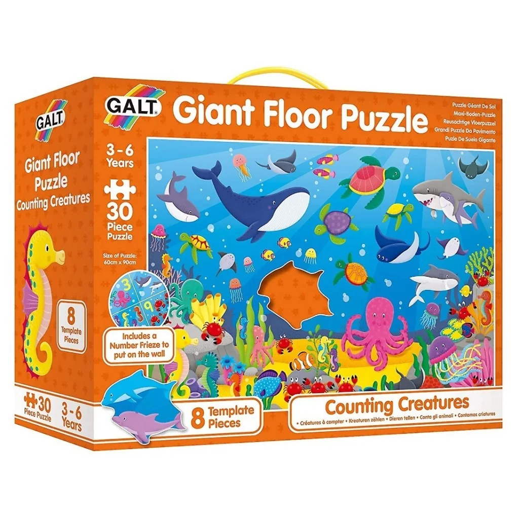 Large marine world floor puzzle 3641502 Galt Galt - 1