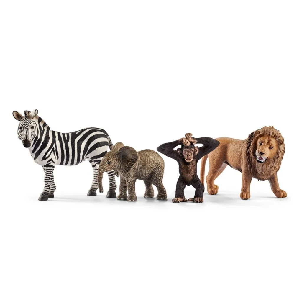Zestaw figurek dzikich zwierząt 42387 Schleich Schleich - 1 Zestaw figurek dzikich zwierząt 42387 Schleich Schleich - 1