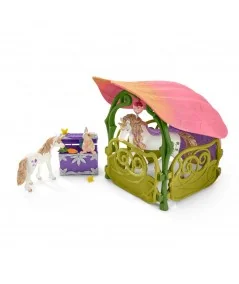 Set da gioco casa a fiore con accessori 42445 Schleich Schleich - 4