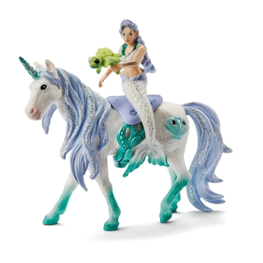 Mermaid figure with aquatic unicorn 42509 Schleich Schleich - 1