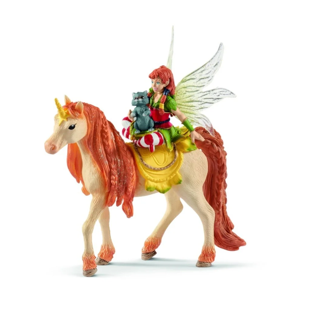 Figurine Marween avec licorne Bayala 70567 Schleich Schleich - 1