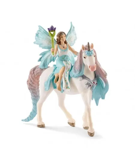 Figure Eyela with princely unicorn Bayala 70569 Schleich Schleich - 1