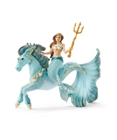 Figure water horse with mermaid Eyela Bayala 70594 Schleich Schleich - 1